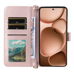 For Oppo Find X8 Ultra 5G Case with Shoulder / Wrist Strap Leather Phone Cover Stand Wallet