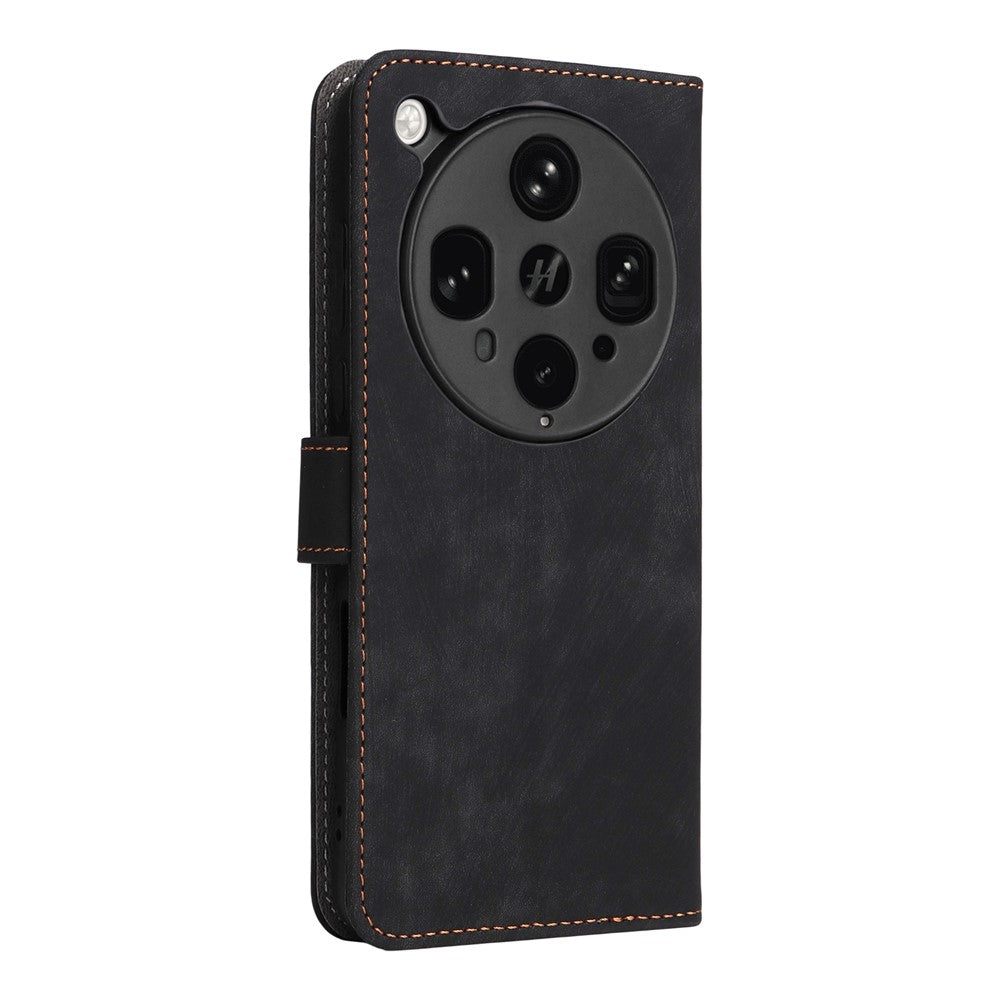 For Oppo Find X8 Ultra 5G Case Wallet RFID Blocking PU Leather Cover Stand with Strap