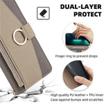 For Xiaomi 15 Ultra Case Mirror Wallet Leather Phone Cover with Chain Shoulder Strap