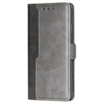 For Xiaomi Redmi Note 14 4G (164.84mm) Case Contrast Color Wallet Leather Phone Cover