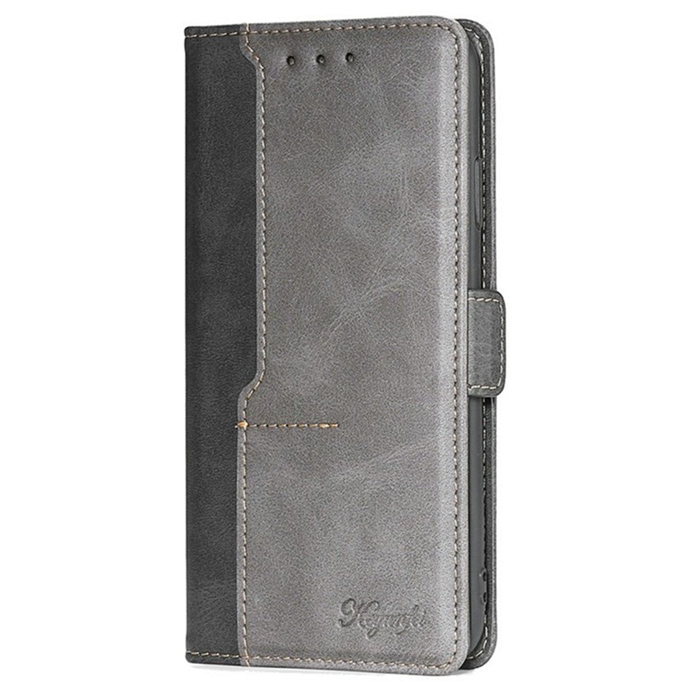 For Xiaomi Redmi Note 14 4G (164.84mm) Case Contrast Color Wallet Leather Phone Cover