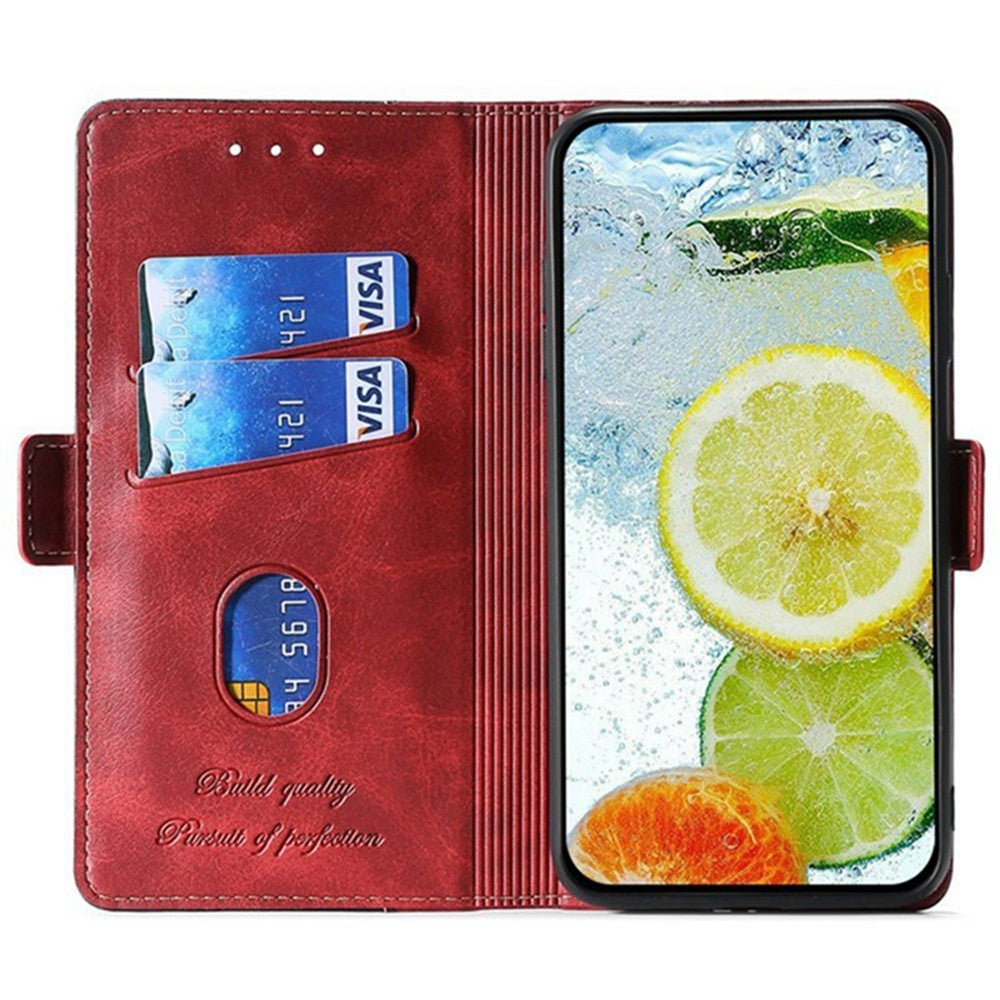 For Honor X8c 4G Case Contrast Color Wallet Leather Phone Cover