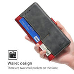 For Honor X8c 4G Case Contrast Color Wallet Leather Phone Cover