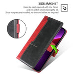 For Honor X8c 4G Case Contrast Color Wallet Leather Phone Cover