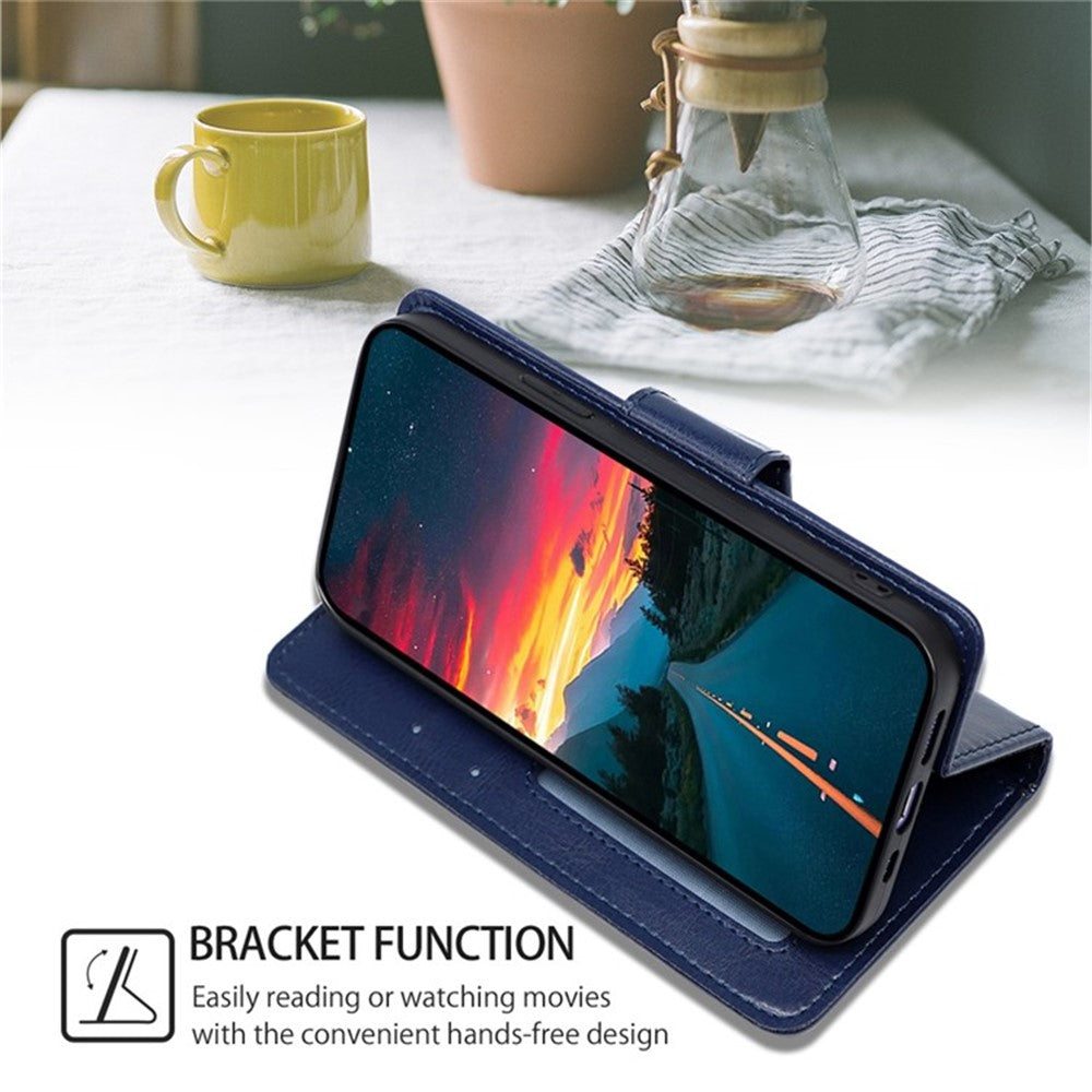 For Honor X8c 4G Case Wallet PU Leather + TPU Folding Stand Phone Cover
