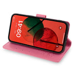 For Xiaomi Redmi Note 14 4G (164.84mm) Case PU Leather Wallet Phone Cover Tree Deer Imprinted
