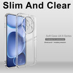 IMAK UX-5 Series For Oppo Find X8s 5G Case Shockproof TPU Clear Slim Back Shell