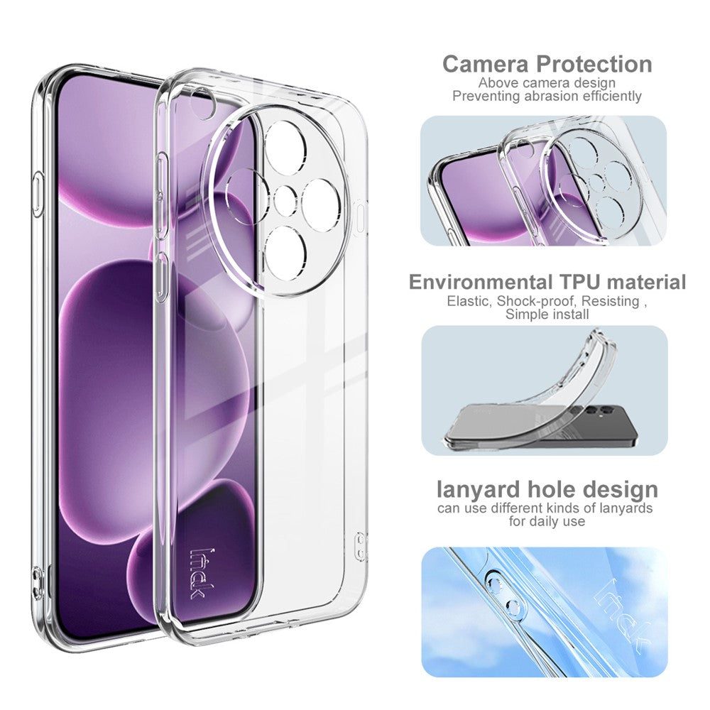 IMAK UX-5 Series For Oppo Find X8s+ 5G Case Shockproof TPU Clear Slim Back Shell