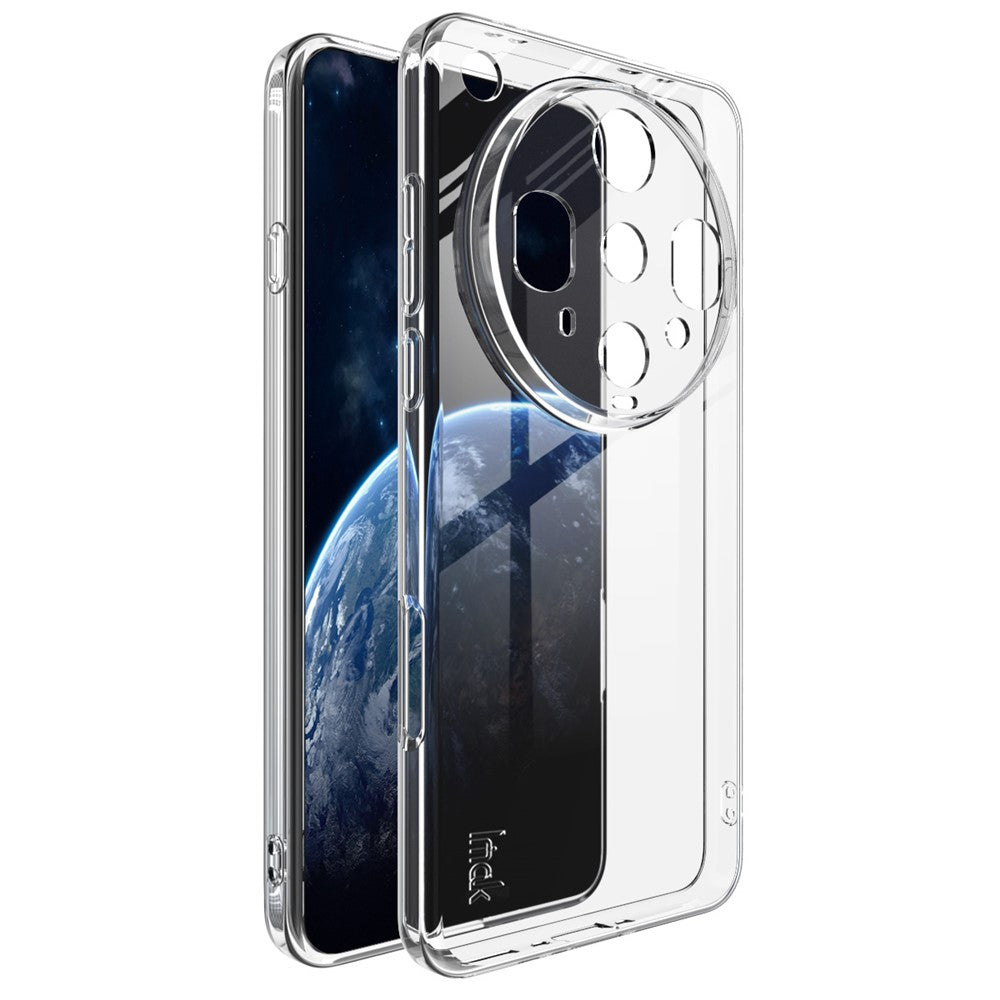 IMAK UX-5 Series til Oppo Find X8 Ultra 5G Cover Stødsikkert TPU Klart Slankt Bagcover
