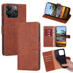 For Xiaomi Redmi Note 14 4G (164.84mm) Case Leather Phone Cover with RFID Blocking Wallet