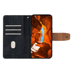 For Xiaomi Redmi Note 14 4G (164.84mm) Case RFID Blocking Color Splicing PU Leather Wallet Phone Cover