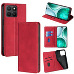 For Honor X8c 4G Case Card Holder PU Leather Magnetic Closing Phone Cover