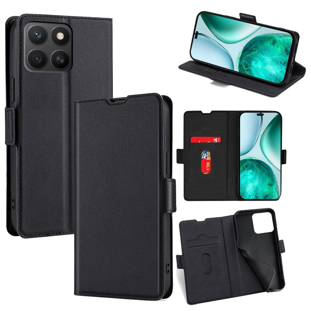 Til Honor X8c 4G Etui Kortholder PU Læder Telefoncover
