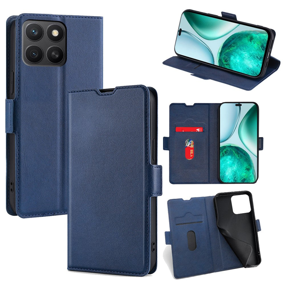 Til Honor X8c 4G Etui Kortholder PU Læder Telefoncover