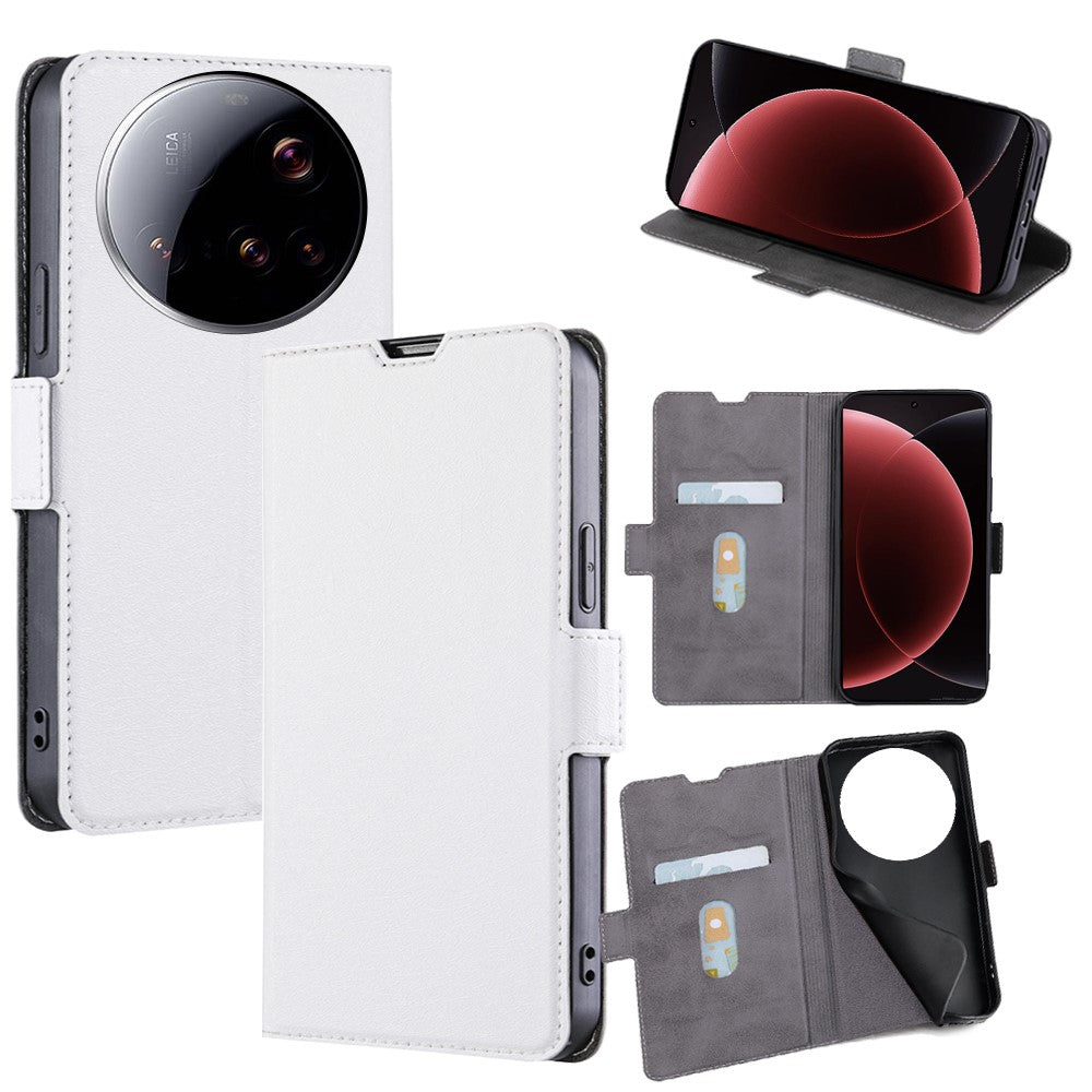 For Xiaomi 15 Ultra Case Card Holder PU Leather Phone Cover