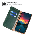 For Xiaomi Redmi Note 14 4G (164.84mm) Case Wallet PU Leather Magnetic Auto-Absorbed Phone Cover