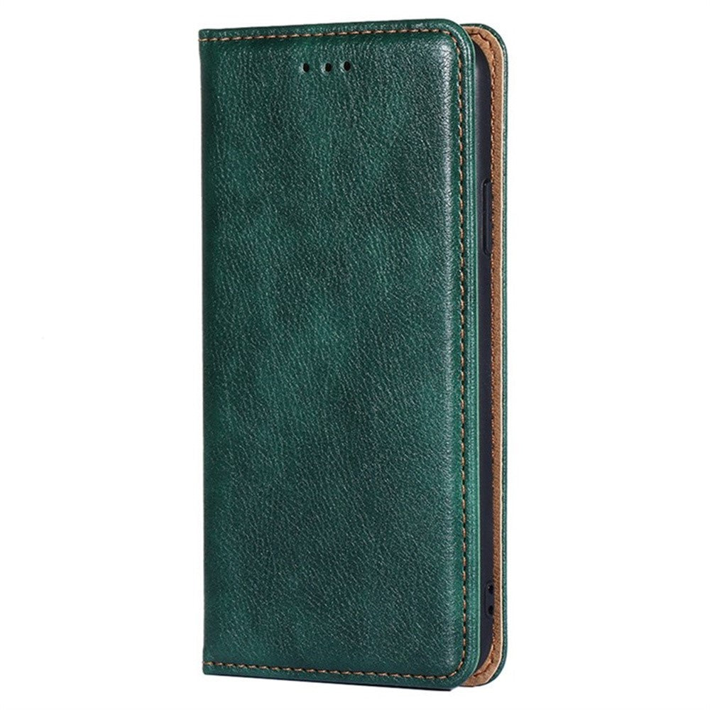 For Xiaomi Redmi Note 14 4G (164.84mm) Case Wallet PU Leather Magnetic Auto-Absorbed Phone Cover