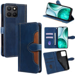 Til Honor X8c 4G Etui Læder Pung Telefoncover med Stråhat Magnetlås