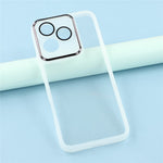For Honor 400 Lite 5G Case Electroplated Camera Frame TPU Phone Cover