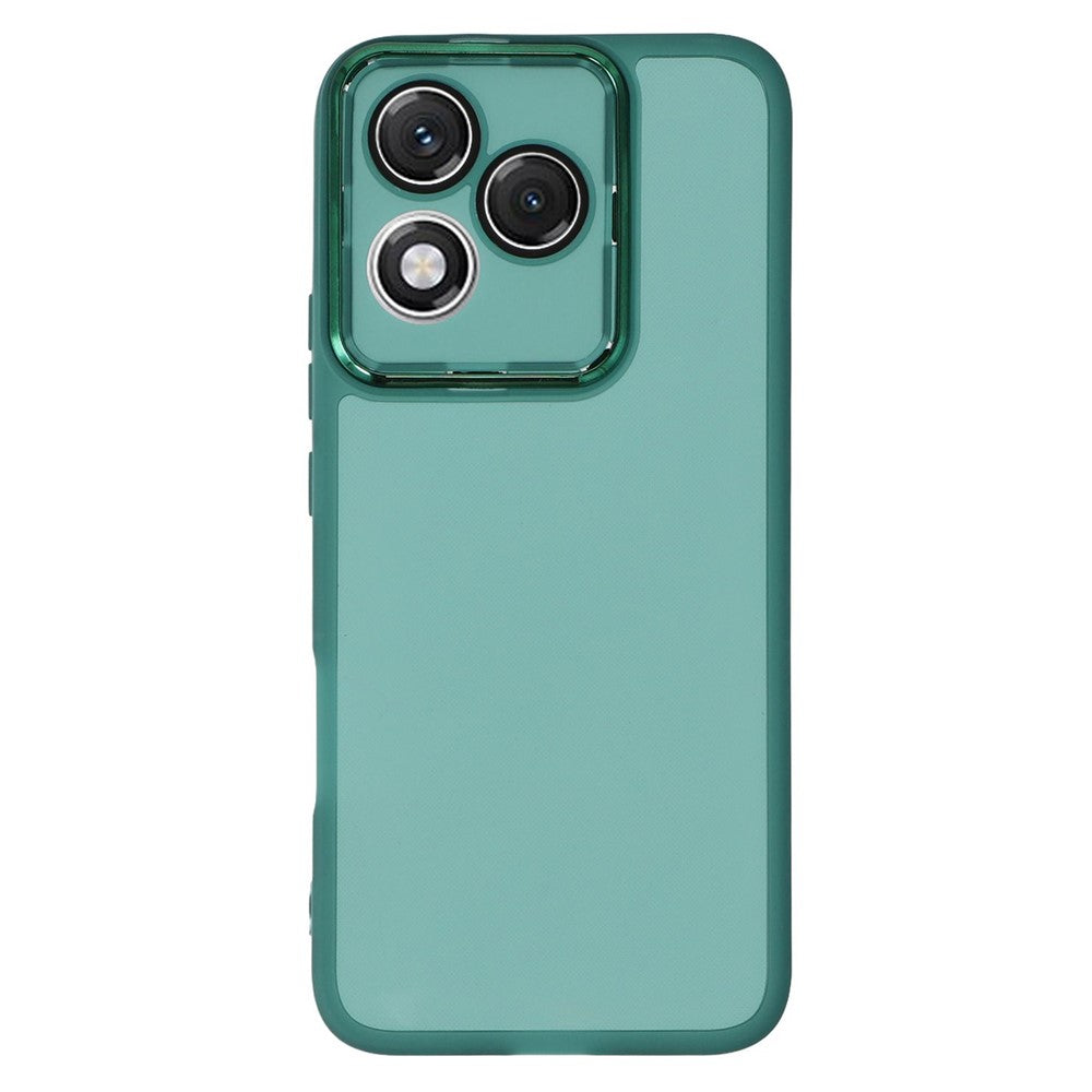For Honor 400 Lite 5G Case Electroplated Camera Frame TPU Phone Cover