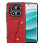 For Xiaomi Redmi Note 14 Pro 4G Case with Card Slots Kickstand Leather + TPU Phone Cover