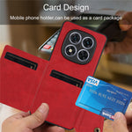For Xiaomi Redmi Note 14 Pro 4G Case with Card Slots Kickstand Leather + TPU Phone Cover