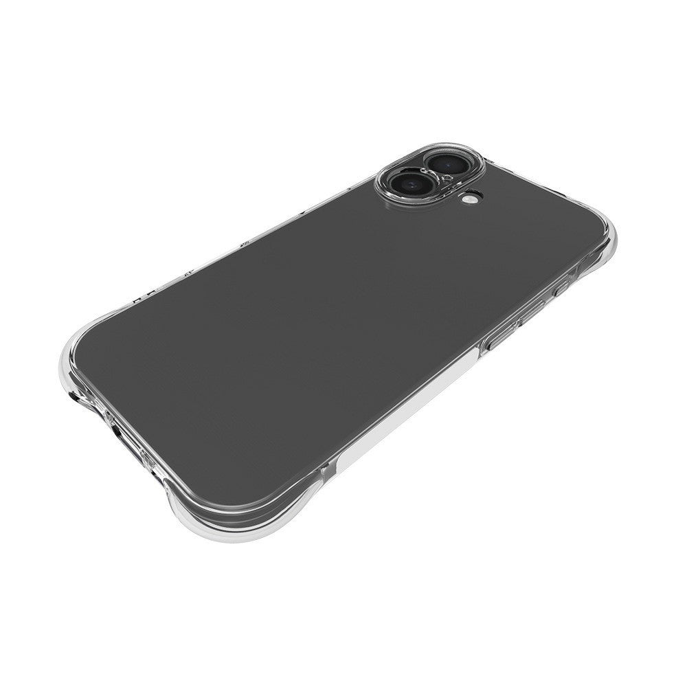 For iPhone 17 TPU Phone Case Non Slip Transparent Mobile Phone Cover