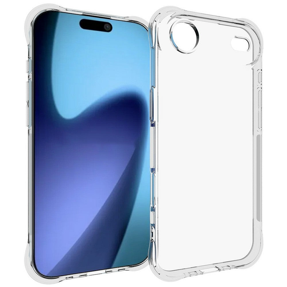 For iPhone Air TPU Phone Case Non Slip Transparent Mobile Phone Cover