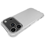 For iPhone 18 Pro / 17 Pro TPU Phone Case Non Slip Transparent Mobile Phone Cover