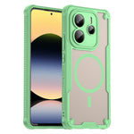 For Xiaomi Redmi Note 14 5G Magnetic Case TPU + PC Phone Back Cover