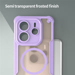 For Xiaomi Redmi Note 14 5G Magnetic Case TPU + PC Phone Back Cover