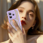 For Xiaomi Redmi Note 14 5G Magnetic Case TPU + PC Phone Back Cover