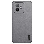 For Honor X60 GT 5G Case Wood Texture PU Leather Coated PC TPU Phone Cover