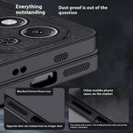 For Honor X70i Case Wood Texture PU Leather Coated PC TPU Phone Cover