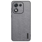 For Honor X70i Case Wood Texture PU Leather Coated PC TPU Phone Cover
