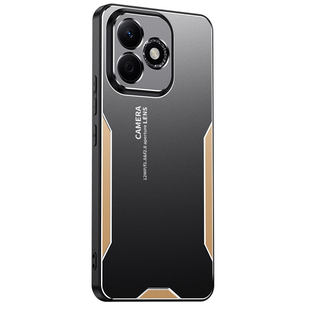 For Honor 400 Lite 5G Phone Case Aluminium Alloy TPU PC Back Cover