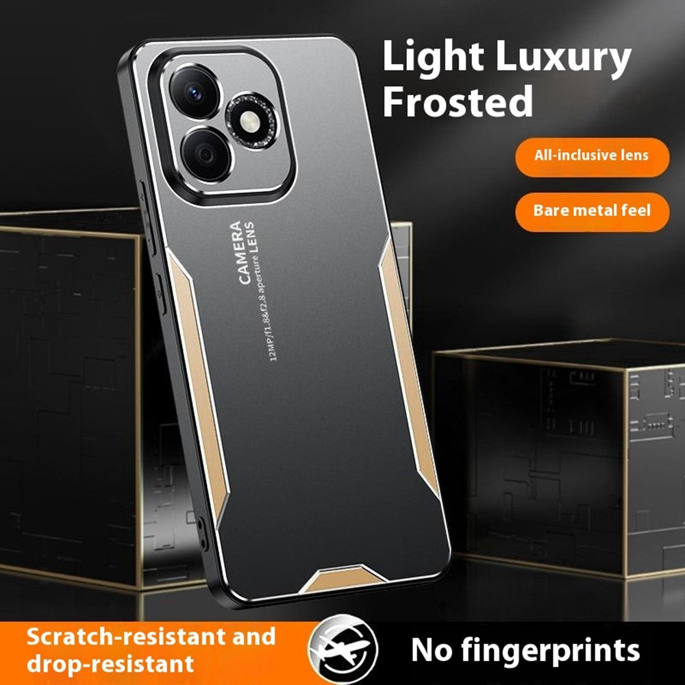 For Honor 400 Lite 5G Phone Case Aluminium Alloy TPU PC Back Cover
