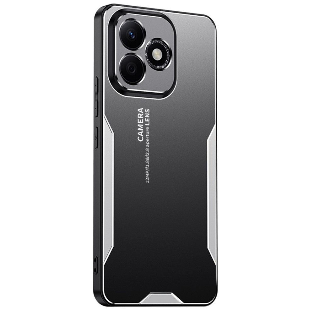 For Honor 400 Lite 5G Phone Case Aluminium Alloy TPU PC Back Cover