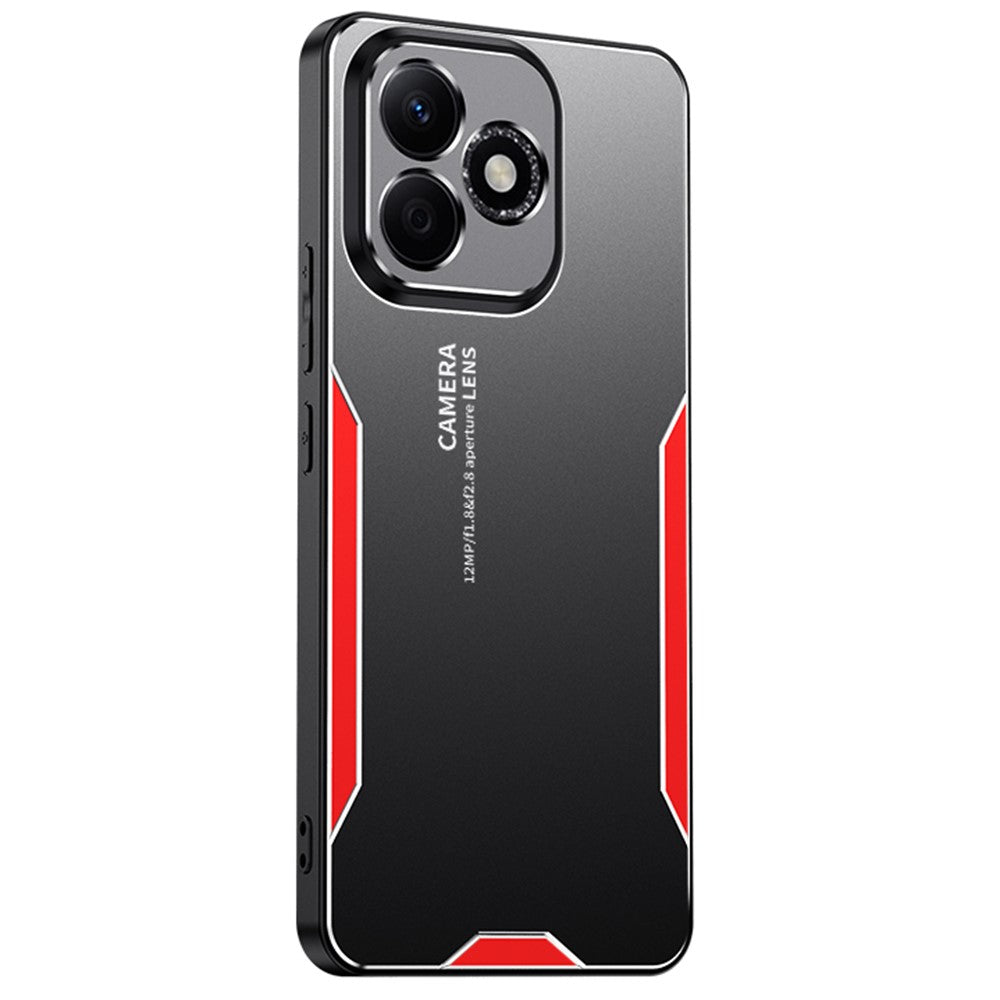 For Honor 400 Lite 5G Phone Case Aluminium Alloy TPU PC Back Cover