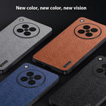 For Oppo Find X8s 5G Case Wood Texture PU Leather Coated PC TPU Phone Cover