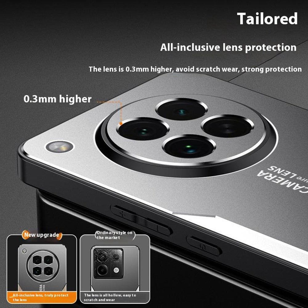 For Oppo Find X8s 5G Phone Case Aluminium Alloy TPU PC Back Cover