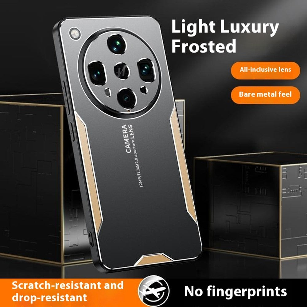 For Oppo Find X8 Ultra 5G Phone Case Aluminium Alloy TPU PC Back Cover