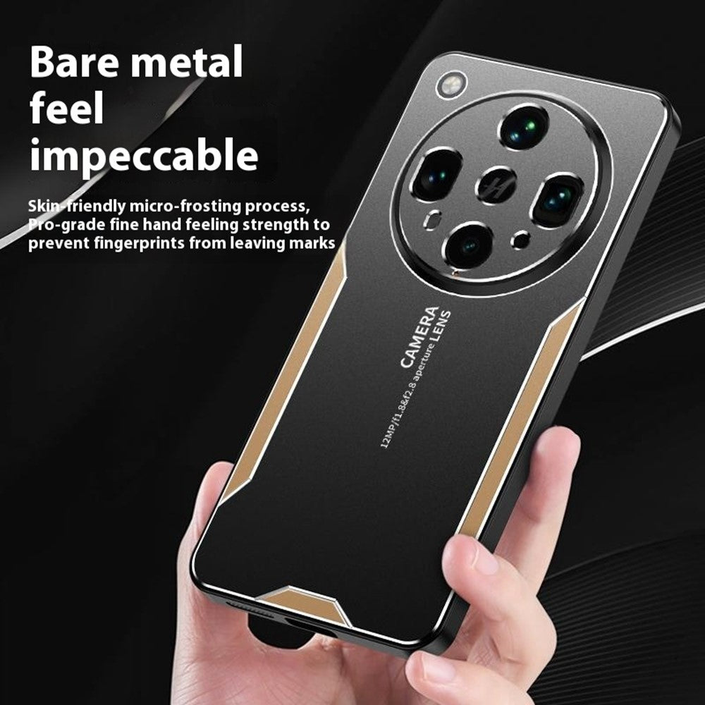 For Oppo Find X8 Ultra 5G Phone Case Aluminium Alloy TPU PC Back Cover