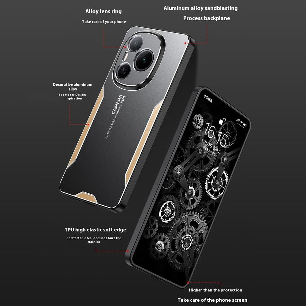 For Honor Power 5G Phone Case Aluminium Alloy TPU PC Back Cover