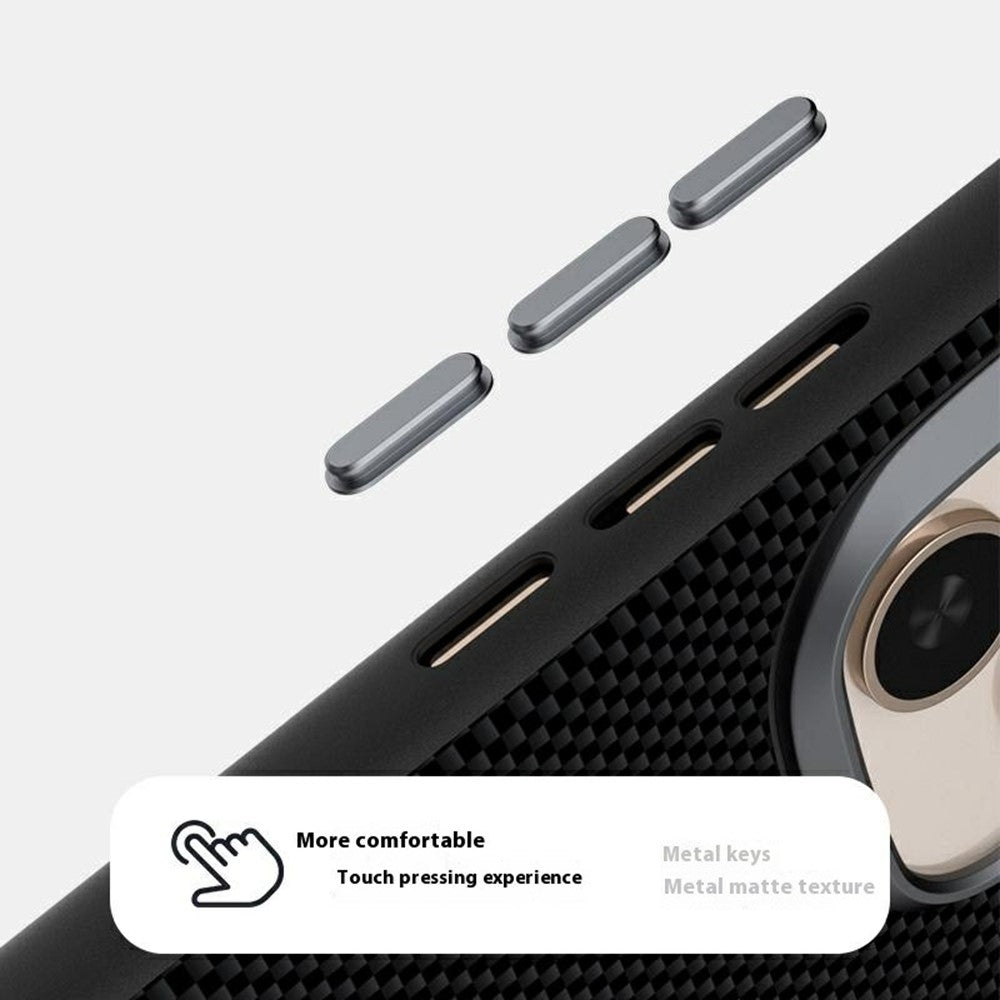 ABEEL For Honor Power 5G Magnetisk Etui Trykt PC TPU Aluminiumslegering Læder Telefoncover