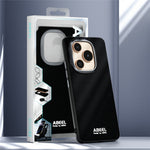 ABEEL For Honor Power 5G Magnetisk Etui Trykt PC TPU Aluminiumslegering Læder Telefoncover
