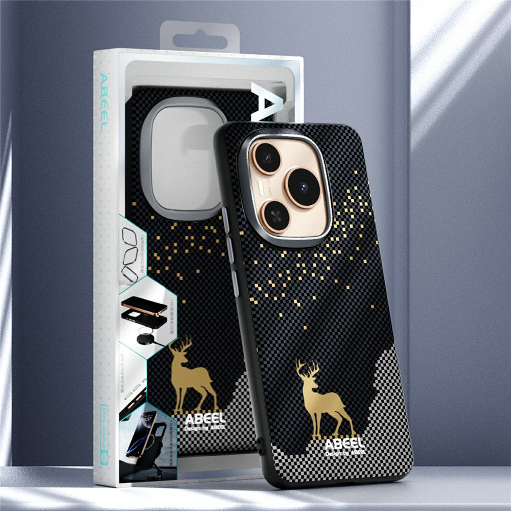 ABEEL For Honor Power 5G magnetisk cover Ultra Slim PC TPU telefonbagcover