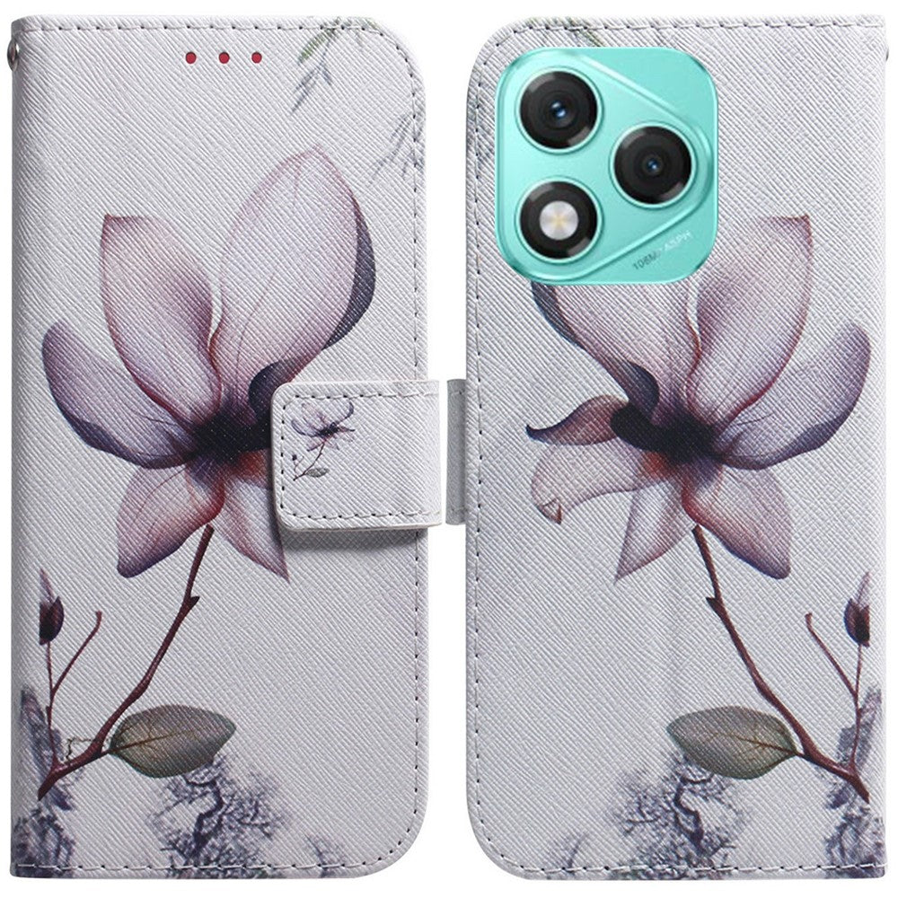 For Honor 400 Lite 5G Wallet Case Pattern Print Leather Phone Cover
