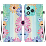 For Honor 400 Lite 5G Case Pattern Printing Anti-Drop Leather Flip Wallet Phone Cover with Lanyard