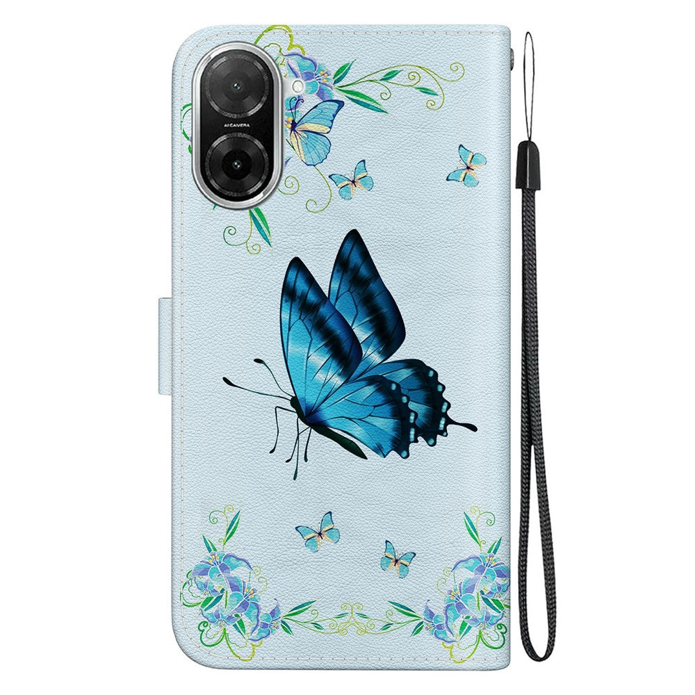 For Xiaomi Redmi A5 NFC (EU) (173.45mm) Wallet Phone Case Anti-Drop Leather Flip Cover Pattern Printing